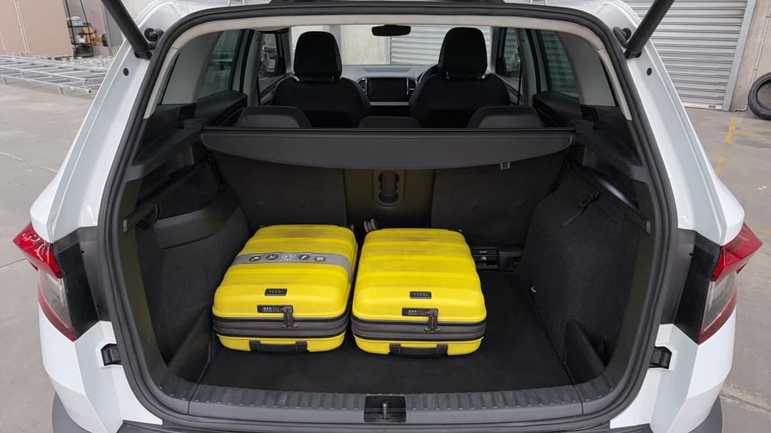 2021 SKODA Karoq 110tsi, Automatic, 90521 km, Boot Inside View with Luggage