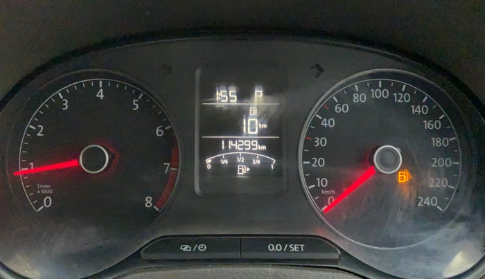 2017 Volkswagen Vento HIGHLINE PETROL AT, Petrol, Automatic, 1,14,298 km, Odometer Image