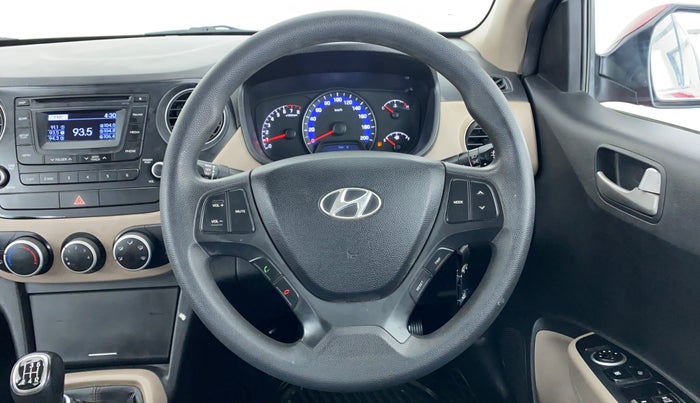 2014 Hyundai Xcent S 1.2 OPT, Petrol, Manual, 90,246 km, Steering Wheel Close Up
