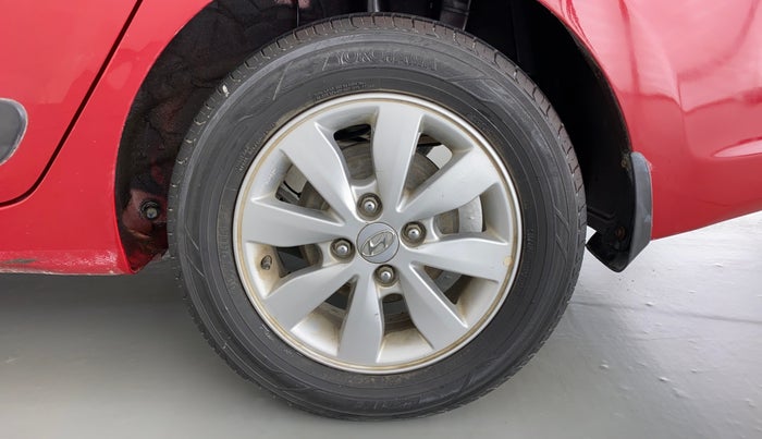 2014 Hyundai Xcent S 1.2 OPT, Petrol, Manual, 90,246 km, Left Rear Wheel