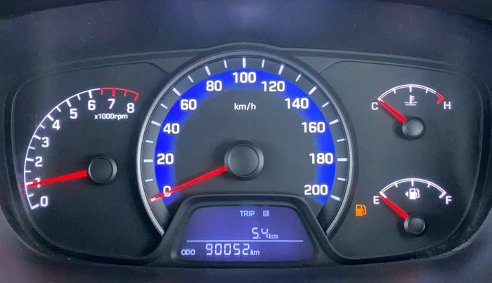 2014 Hyundai Xcent S 1.2 OPT, Petrol, Manual, 90,246 km, Odometer Image