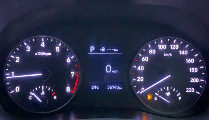 2019 Hyundai Verna 1.6 VTVT SX + AT, Petrol, Automatic, 36,740 km, Odometer Image