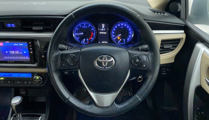 2016 Toyota Corolla Altis G AT, Petrol, Automatic, 26,564 km, Steering Wheel Close Up