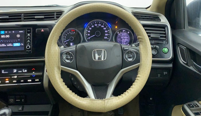 2017 Honda City ZX CVT, Petrol, Automatic, 28,744 km, Steering Wheel Close Up