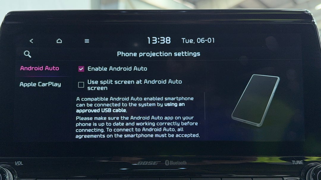 Android/Apple Car Play