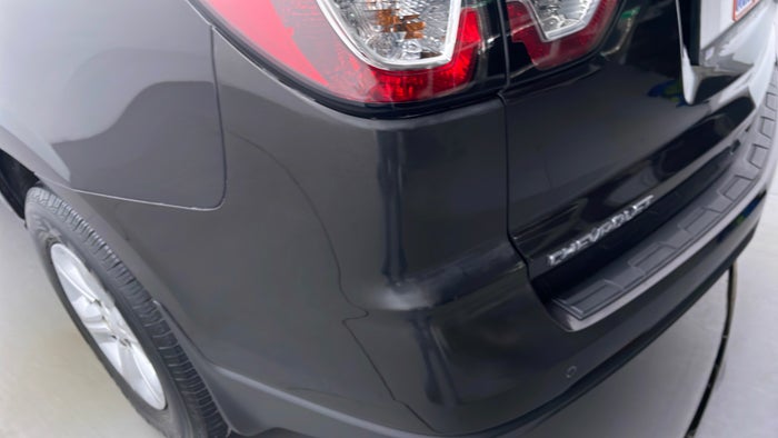 CHEVROLET TRAVERSE-Bumper Rear Faded