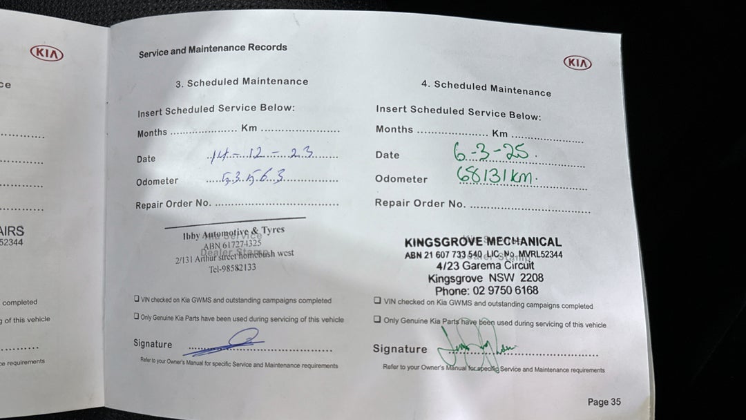 2021 Kia Rio Sx, Automatic, 75863 km, Service History