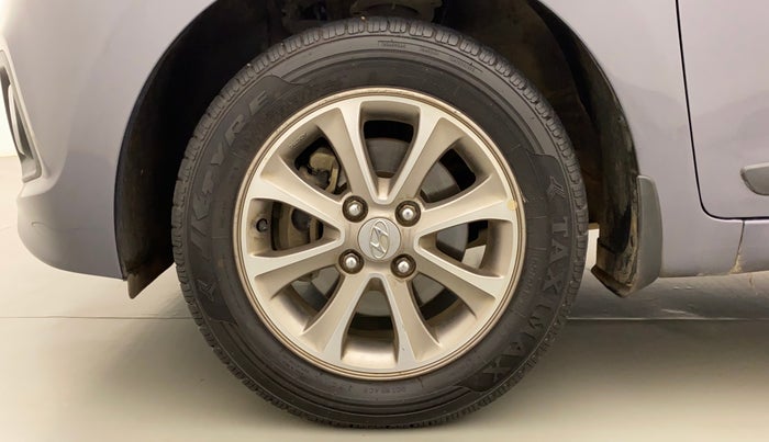 2016 Hyundai Grand i10 ASTA (O) 1.2 KAPPA VTVT, Petrol, Manual, 55,287 km, Left Front Wheel