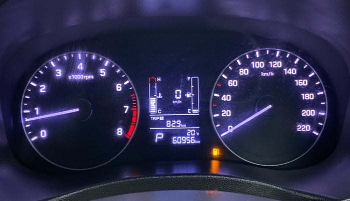 2017 Hyundai Creta 1.6 SX PLUS AUTO PETROL, Petrol, Automatic, 60,956 km, Odometer Image