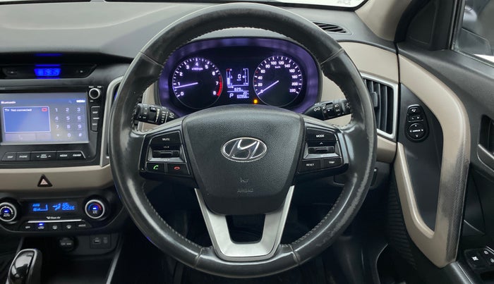 2017 Hyundai Creta 1.6 SX PLUS AUTO PETROL, Petrol, Automatic, 60,956 km, Steering Wheel Close Up