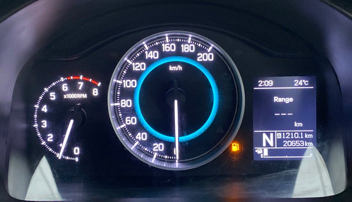 2018 Maruti IGNIS ZETA 1.2 AMT, Petrol, Automatic, 20,652 km, Odometer Image