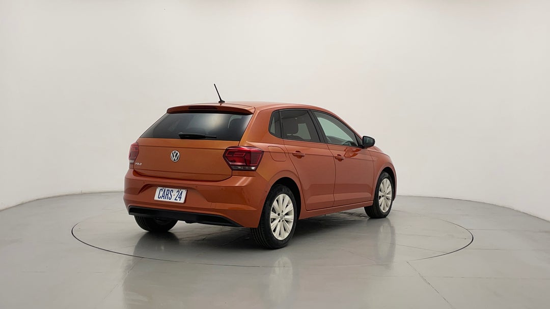 2017 Volkswagen Polo 66 Tsi Trendline, Automatic, 59213 km, Right Back Diagonal (45- Degree) View