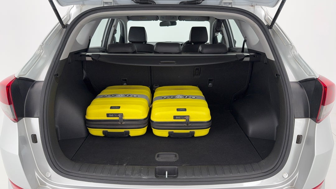 2017 Hyundai Tucson Active X (FWD), Automatic, 144231 km, Boot Inside View with Luggage