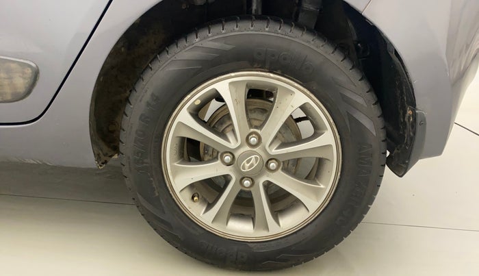 2014 Hyundai Grand i10 ASTA 1.2 KAPPA VTVT, Petrol, Manual, 87,766 km, Left Rear Wheel