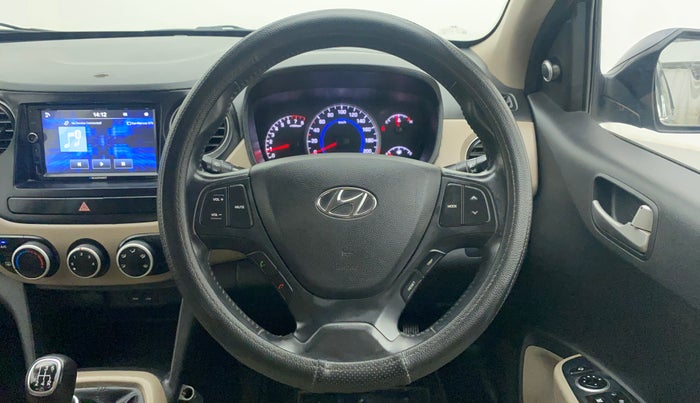 2014 Hyundai Grand i10 ASTA 1.2 KAPPA VTVT, Petrol, Manual, 87,766 km, Steering Wheel Close Up