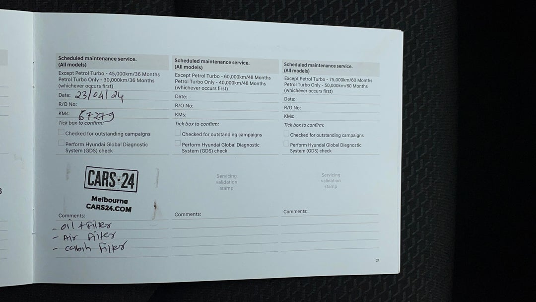 2020 Hyundai i30 i30, Automatic, 67281 km, Service History