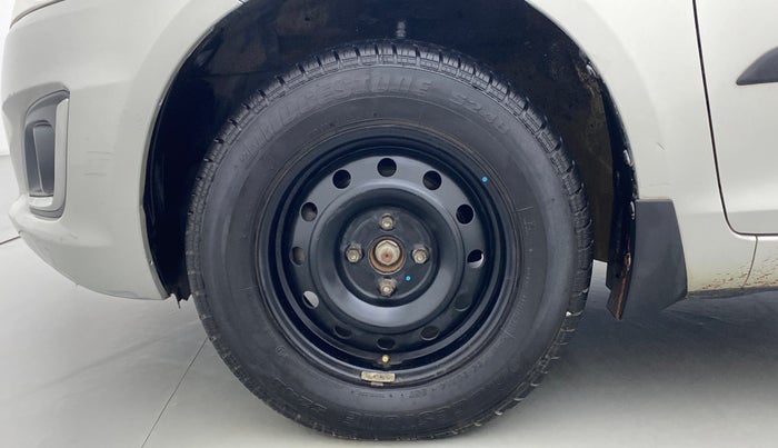 2015 Maruti Swift VXI D, Petrol, Manual, 71,525 km, Left Front Wheel