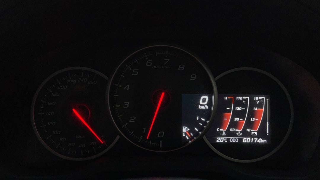 2019 Subaru Brz Ts, Manual, 60174 km, Odometer View