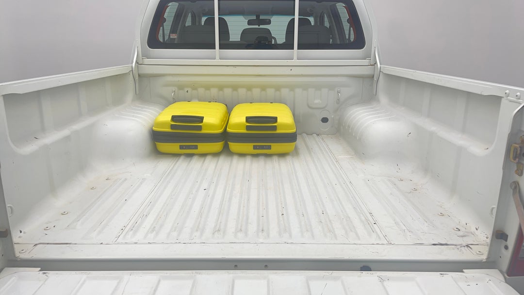 Boot Inside View with Luggage