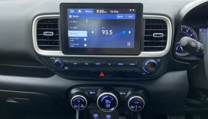 2019 Hyundai VENUE SX PLUS 1.0 TURBO DCT, Petrol, Automatic, 31,849 km, Air Conditioner