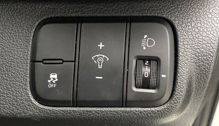 2019 Hyundai VENUE SX PLUS 1.0 TURBO DCT, Petrol, Automatic, 31,849 km, Dashboard - Headlight height adjustment not working
