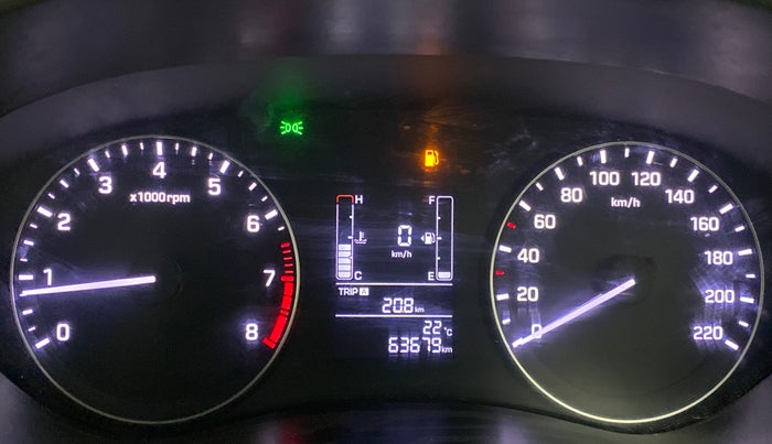 2016 Hyundai Elite i20 MAGNA 1.2, Petrol, Manual, 63,722 km, Odometer Image