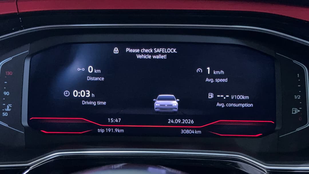 2021 Volkswagen Polo Gti, Automatic, 30804 km, Odometer View