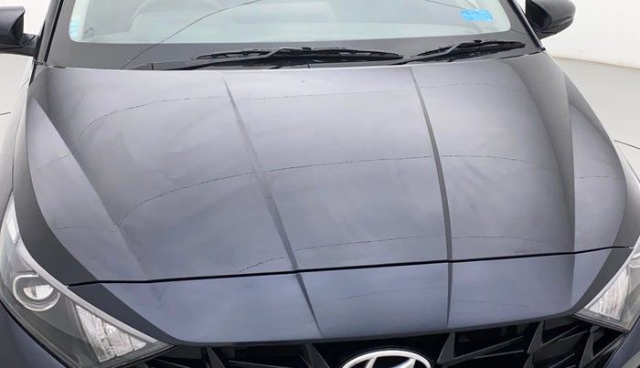 2022 Hyundai NEW I20 ASTA (O) 1.2 MT, Petrol, Manual, 26,675 km, Bonnet (hood) - Minor scratches