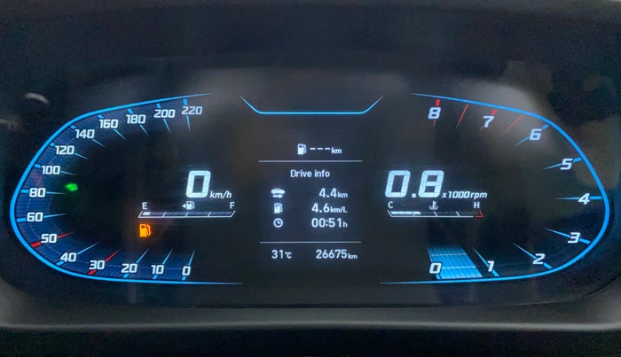 2022 Hyundai NEW I20 ASTA (O) 1.2 MT, Petrol, Manual, 26,675 km, Odometer Image