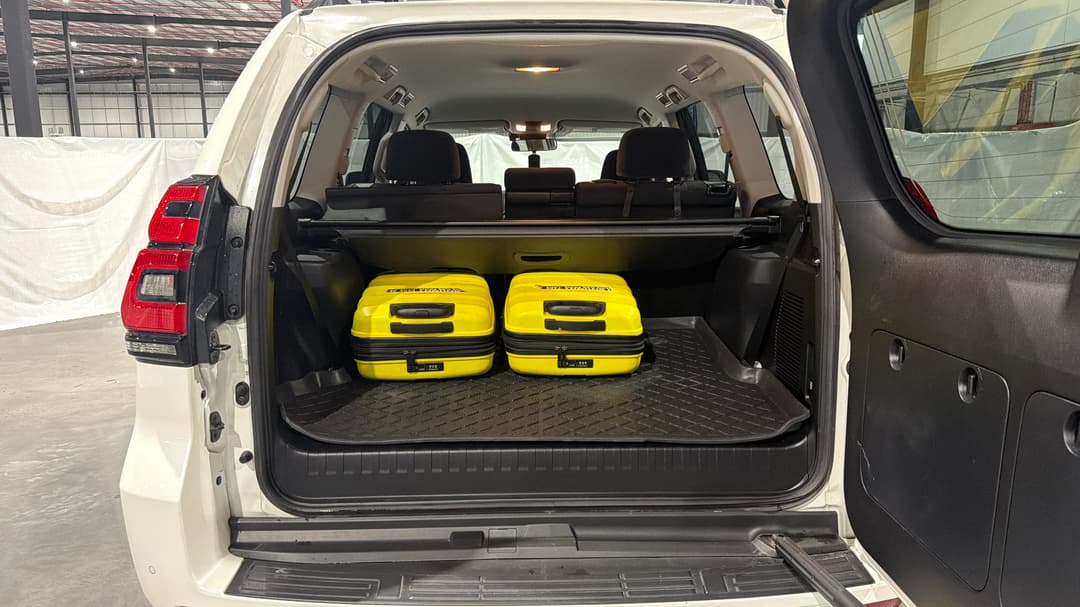 2023 Toyota Landcruiser Prado Gxl, Automatic, 65874 km, Boot Inside View with Luggage