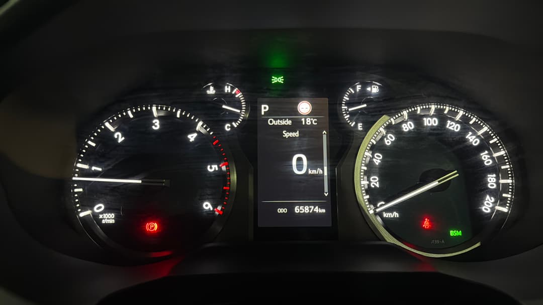 2023 Toyota Landcruiser Prado Gxl, Automatic, 65874 km, Odometer View
