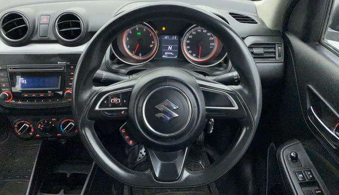 2018 Maruti Swift VXI AMT D, Petrol, Automatic, 82,496 km, Steering Wheel Close Up