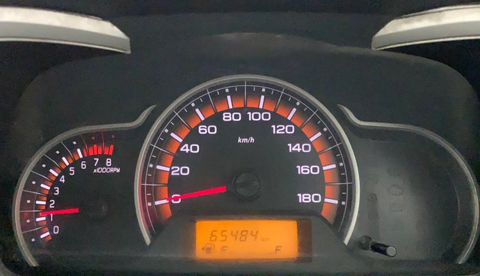 2016 Maruti Alto K10 VXI, Petrol, Manual, 65,484 km, Odometer Image
