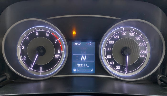 2018 Maruti Dzire ZXI AMT, Petrol, Automatic, 76,611 km, Odometer Image