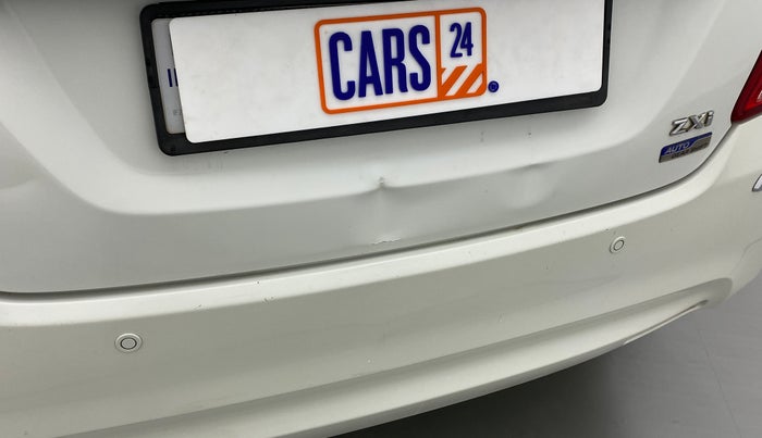 2018 Maruti Dzire ZXI AMT, Petrol, Automatic, 76,611 km, Dicky (Boot door) - Slightly dented