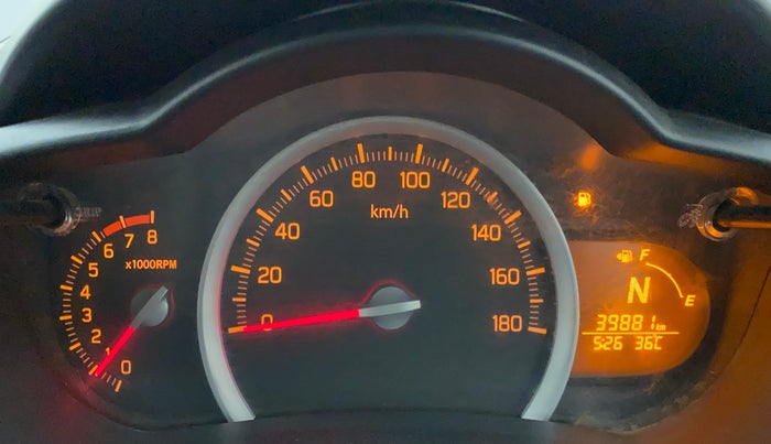 2017 Maruti Celerio ZXI AMT (O), Petrol, Automatic, 39,881 km, Odometer Image