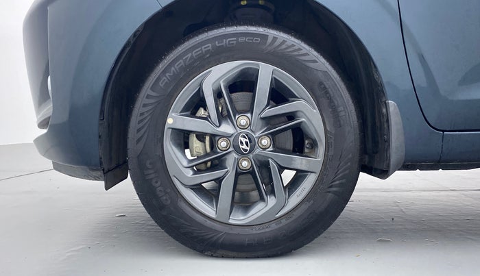 2020 Hyundai GRAND I10 NIOS SPORTZ 1.2 AT, Petrol, Automatic, 3,839 km, Left Front Wheel