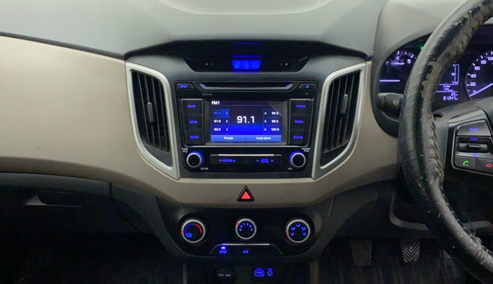 2017 Hyundai Creta E PLUS 1.6 PETROL, Petrol, Manual, 81,347 km, Air Conditioner