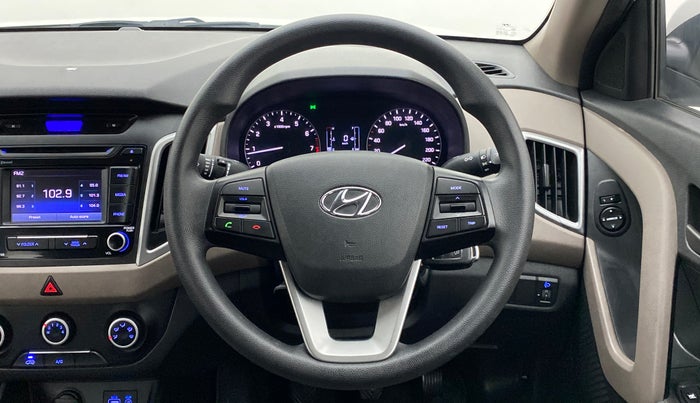 2018 Hyundai Creta 1.6 E + VTVT, Petrol, Manual, 19,767 km, Steering Wheel Close Up