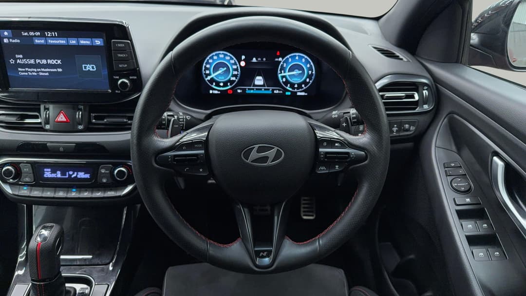 2024 Hyundai i30 N Line, Automatic, 28682 km, Steering Wheel Close-up
