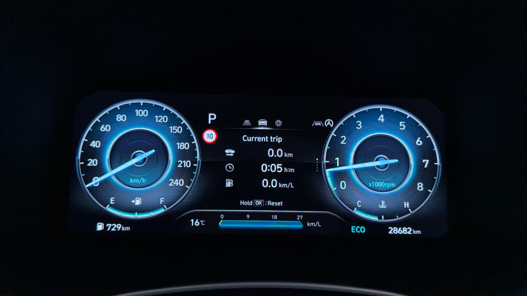 2024 Hyundai i30 N Line, Automatic, 28682 km, Odometer View