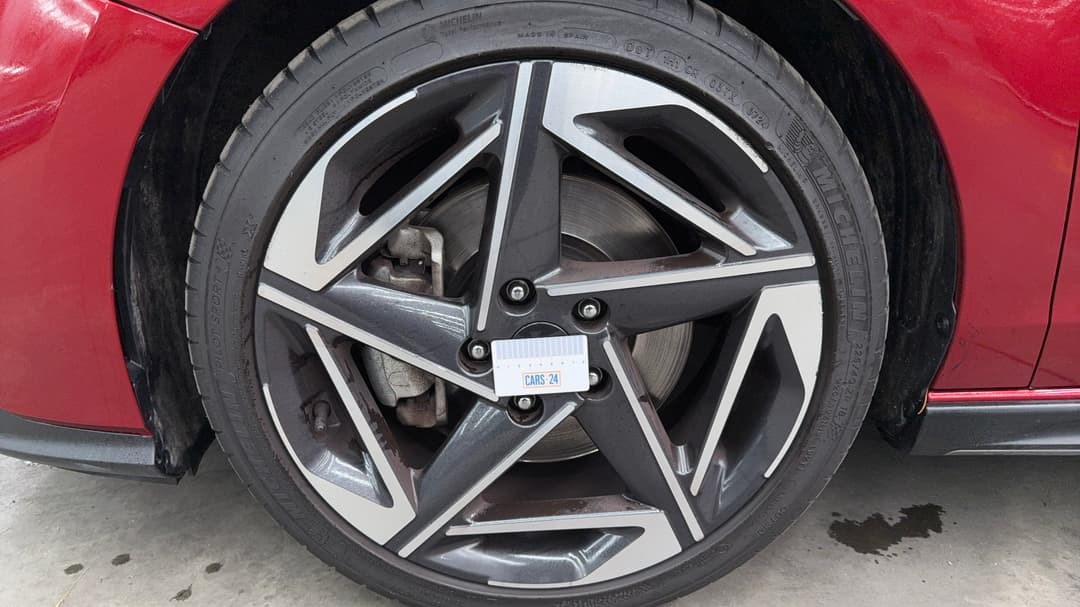 2024 Hyundai i30 N Line, Automatic, 28682 km, Wheels Rim Rear LHS Gutter Rash
