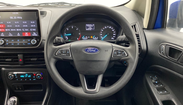 2019 Ford Ecosport 1.5 TREND TDCI, Diesel, Manual, 36,596 km, Steering Wheel Close Up