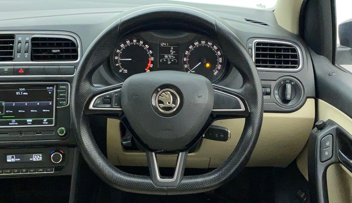 2018 Skoda Rapid AMBITION 1.5 TDI, Diesel, Manual, 86,754 km, Steering Wheel Close Up