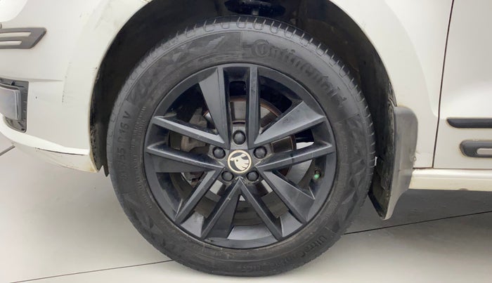2018 Skoda Rapid AMBITION 1.5 TDI, Diesel, Manual, 86,754 km, Left Front Wheel