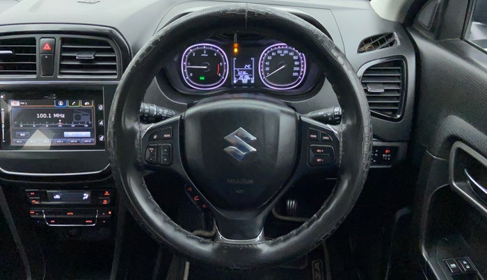 2019 Maruti Vitara Brezza ZDI PLUS, Diesel, Manual, 20,269 km, Steering Wheel Close Up