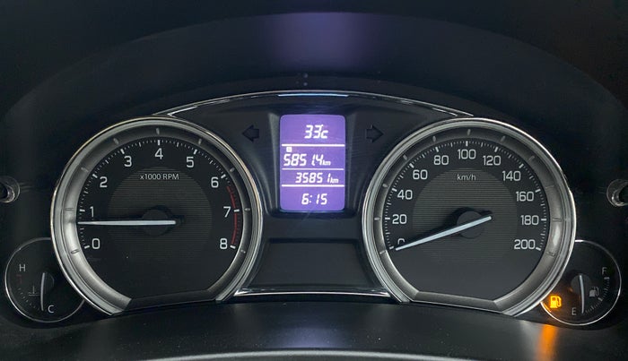2016 Maruti Ciaz ZXI, Petrol, Manual, 35,851 km, Odometer Image