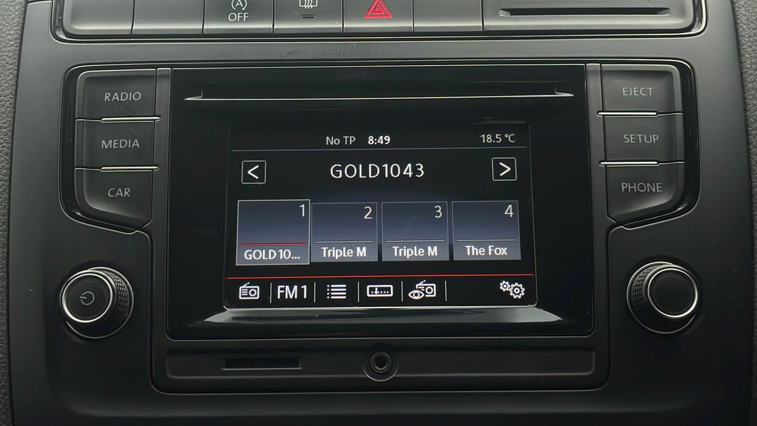 2014 Volkswagen Polo 66 Tsi Trendline, Automatic, 78794 km, Infotainment System