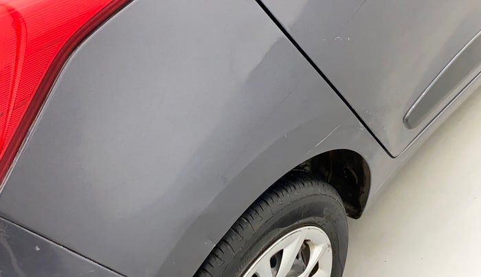 2017 Hyundai Grand i10 SPORTZ (O) 1.2 KAPPA VTVT, Petrol, Manual, 23,476 km, Right quarter panel - Minor scratches