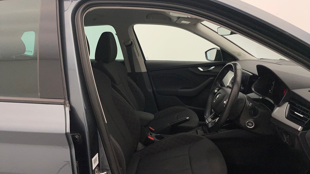 Right Side Front Door Cabin View